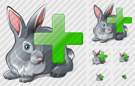 Rabbit Add Icon