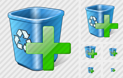 Icone Recycle Bin Add