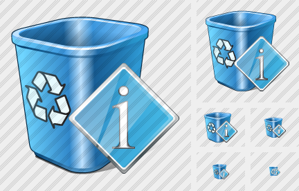 Recycle Bin Info Icon