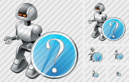 Robot Question Icon
