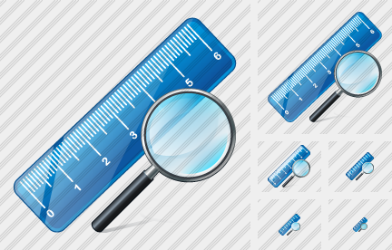 Ruler Search 2 Icon