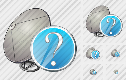 Satellite Plate Question Icon