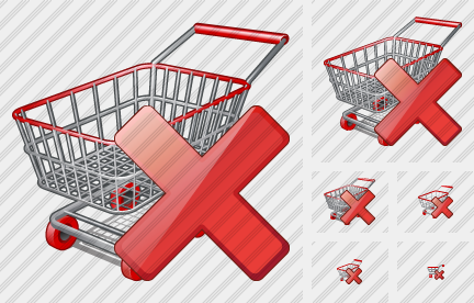 Shopping Delete Icon