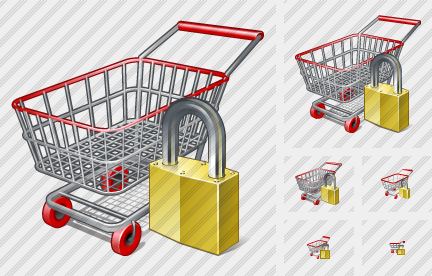 Shopping Locked Icon