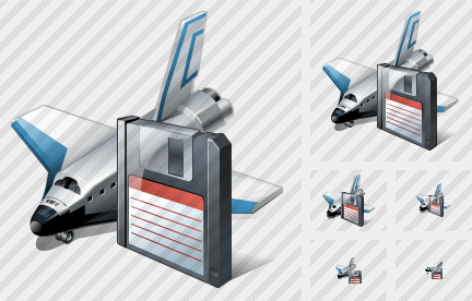 Shuttle Save Icon