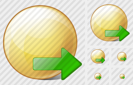 Sphere Export Icon