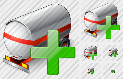 Tank Truck Add Icon