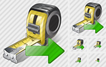 Icone Tape Measure Export