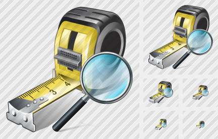 Icone Tape Measure Search2