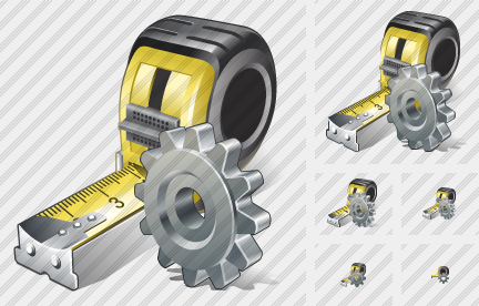 Icone Tape Measure Settings