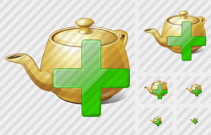 Teapot Add Icon