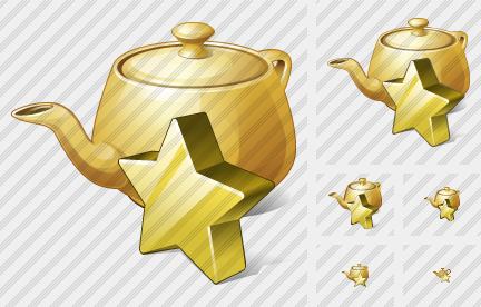 Teapot Favorite Icon