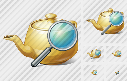 Teapot Search Icon