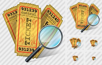 Ticket Search 2 Icon
