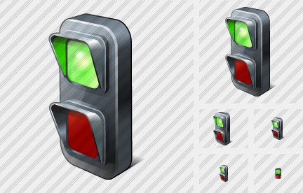 Traffic Lights Green Icon