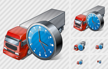  Truck Clock