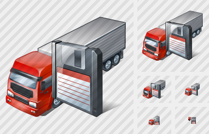 Truck Save Icon