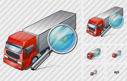 Truck Search Icon
