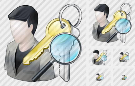 User Administrator Search 2 Icon