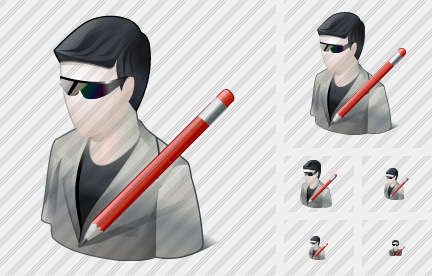 Icone User Sun Glasses Edit