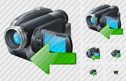 Video Camera Import Icon