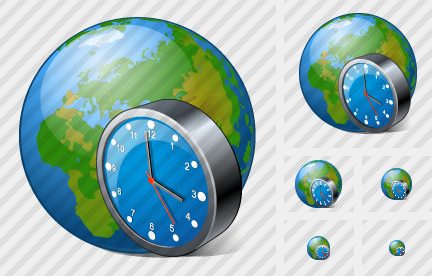 Web Clock Icon