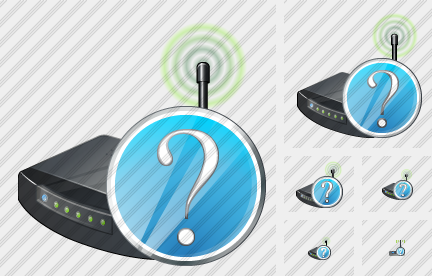 Wi Fi Spot Question Icon