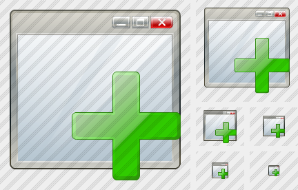 Window Add Icon