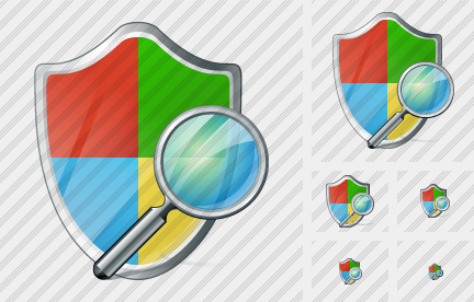 Windows Security Search Icon