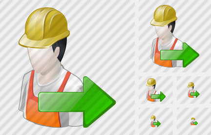 Worker Export Icon