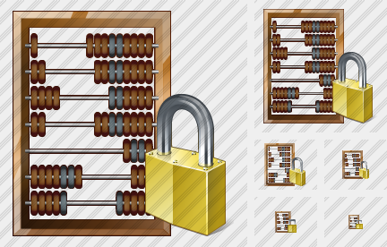 Abacus Locked Icon