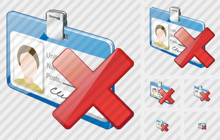 Badge Delete Icon