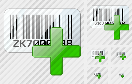 Bar Code Add Icon