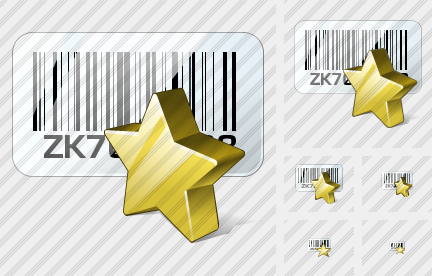 Bar Code Favorite Icon