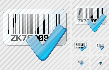 Icone Bar Code Ok