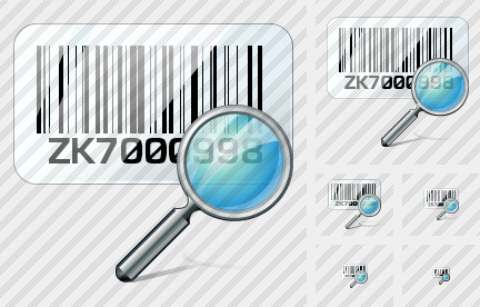 Icone Bar Code Search