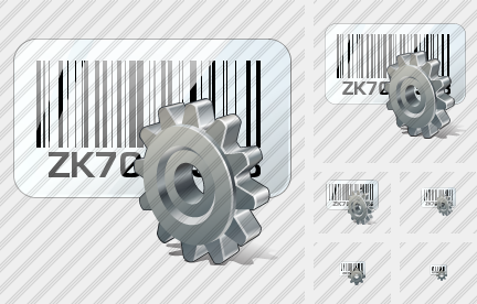 Icone Bar Code Settings