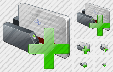 Card Reading Device Add Icon
