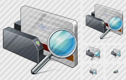 Icone Card Reading Device Search