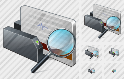 Icone Card Reading Device Search2