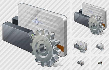 Card Reading Device Settings Icon