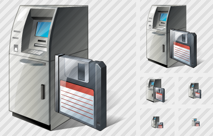 Cash Dispense Save Icon