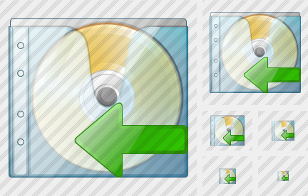 CD Box Import Icon