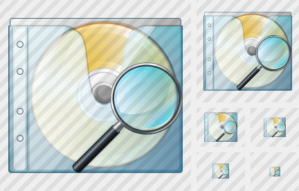 CD Box Search 2 Icon
