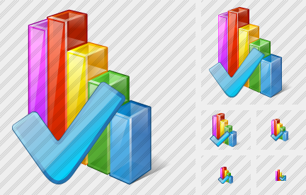 Icone Chart Ok
