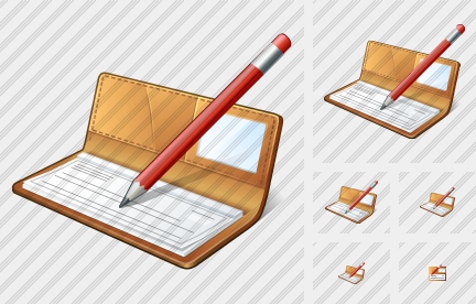 Check Book Edit Icon