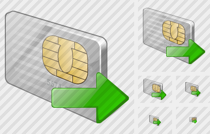 Icone Chip Card Export