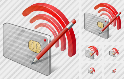 Icone Contactless Chip Card Edit