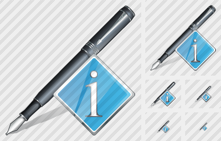 Feather Pen Info Icon