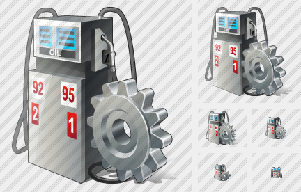 Icone Gaz Station Settings